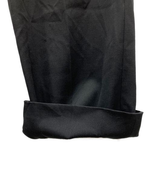 -（--）- (--) 60s-70ｓスラックス ブラック サイズ:XLの古着・服飾アイテム