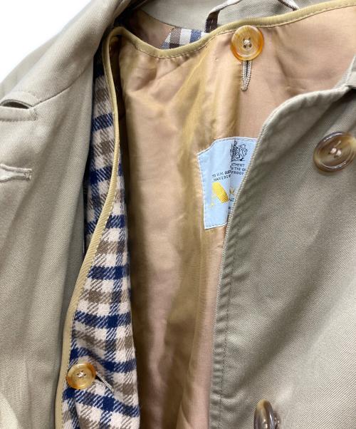 Aquascutum（アクアスキュータム）Aquascutum (アクアスキュータム) ライナー付トレンチコート カーキ サイズ:Mの古着・服飾アイテム