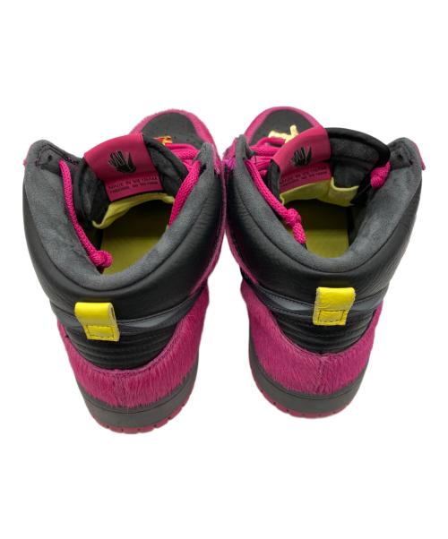 NIKE SB（ナイキエスビー）NIKE SB (ナイキエスビー) Run The Jewels (ランザジュエルズ) SB DUNK HIGH PRO QS ブラック×アクティブピンク サイズ:27㎝の古着・服飾アイテム