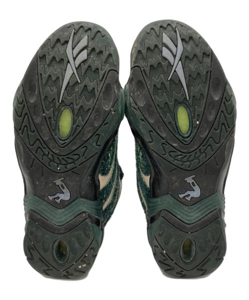 REEBOK（リーボック）REEBOK (リーボック) BRAIN DEAD (ブレインデッド) GX9600 グリーン×アイボリー サイズ:26.5の古着・服飾アイテム