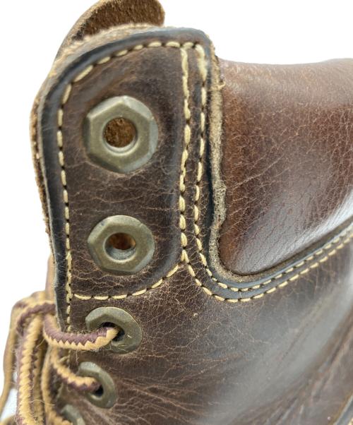 Timberland（ティンバーランド）Timberland (ティンバーランド) レザー7ホールブーツ ブラウン サイズ:不明の古着・服飾アイテム