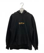 SAPEurサプール）の古着「プルオーバーパーカー」｜ブラック