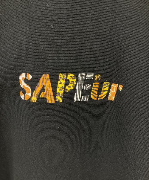 SAPEur（サプール）SAPEur (サプール) プルオーバーパーカー ブラック サイズ:Mの古着・服飾アイテム