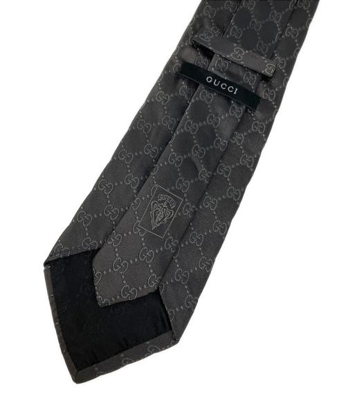 GUCCI（グッチ）GUCCI (グッチ) ネクタイ グレー サイズ:-の古着・服飾アイテム