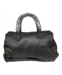 Maison MIHARA YASUHIRO（メゾン ミハラ ヤスヒロ）の古着「Puffer Hand Bag」｜ブラック