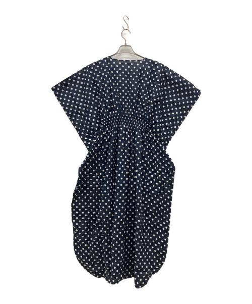 MARIHA（マリハ）MARIHA (マリハ) 半袖ワンピース ネイビー×ホワイト サイズ:36 未使用品の古着・服飾アイテム