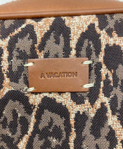 A VACATION（ア ヴァケーション）A VACATION (ア ヴァケーション) ショルダーバッグ ブラウン 未使用品の古着・服飾アイテム