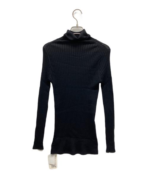 MADISON BLUE（マディソンブルー）MADISON BLUE (マディソンブルー) 薄手ニット ブラック サイズ:S 未使用品の古着・服飾アイテム