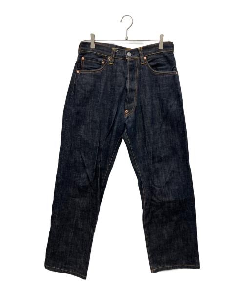 EVISU（エヴィス）EVISU (エヴィス) ボタンフライデニムパンツ インディゴ サイズ:76cm(W30)の古着・服飾アイテム