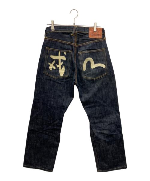EVISU（エヴィス）EVISU (エヴィス) ボタンフライデニムパンツ インディゴ サイズ:76cm(W30)の古着・服飾アイテム