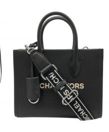 MICHAEL KORS（マイケル・コース）の古着「ショッパートート クロスボディ」｜ブラック