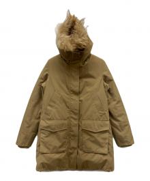 green label relaxing（グリーンレーベルリラクシング）の古着「SC ハッスイ マウンテン ダウンコート LONG」｜ブラウン