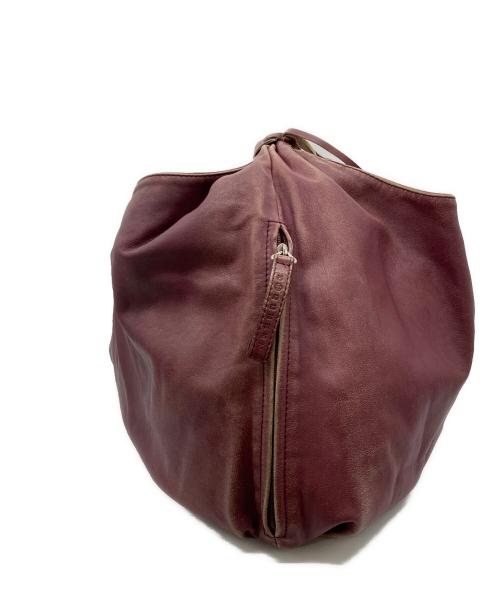 MARTIN MARGIELA（マルタン・マルジェラ）MARTIN MARGIELA (マルタン・マルジェラ) レザーバッグ レッドの古着・服飾アイテム