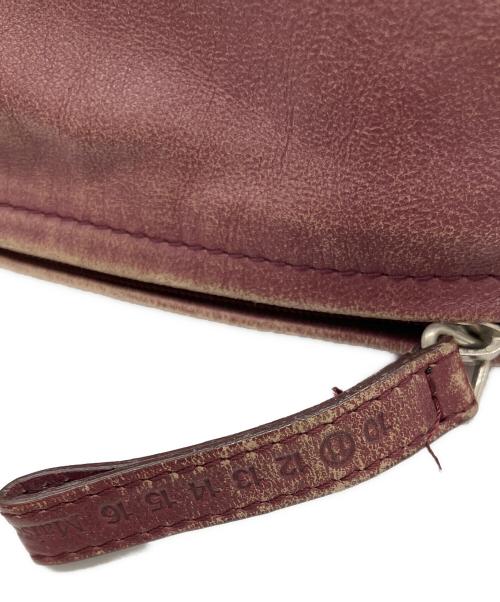 MARTIN MARGIELA（マルタン・マルジェラ）MARTIN MARGIELA (マルタン・マルジェラ) レザーバッグ レッドの古着・服飾アイテム