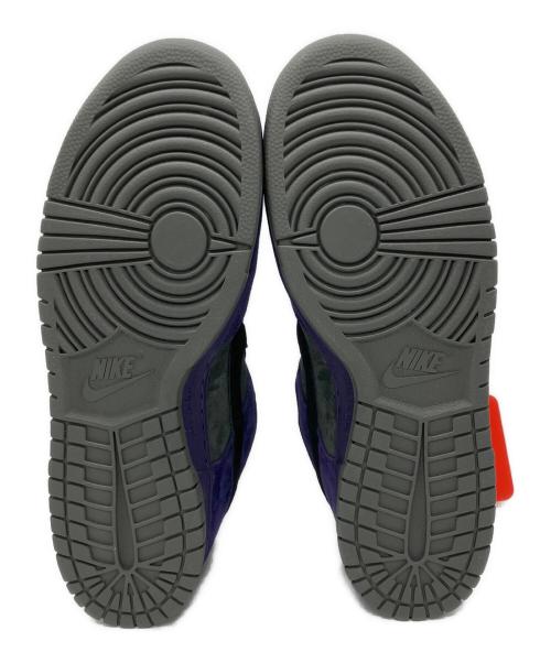 NIKE SB（ナイキエスビー）NIKE SB (ナイキエスビー) SUPREME (シュプリーム) Nike SB Dunk Low　Europe and the UK Exclusive  パープル×グレー サイズ:27の古着・服飾アイテム