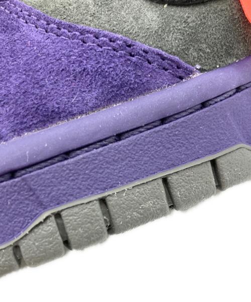 NIKE SB（ナイキエスビー）NIKE SB (ナイキエスビー) SUPREME (シュプリーム) Nike SB Dunk Low　Europe and the UK Exclusive  パープル×グレー サイズ:27の古着・服飾アイテム