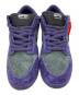 中古・古着 NIKE SB (ナイキエスビー) SUPREME (シュプリーム) Nike SB Dunk Low　Europe and the UK Exclusive  パープル×グレー サイズ:27：60000円