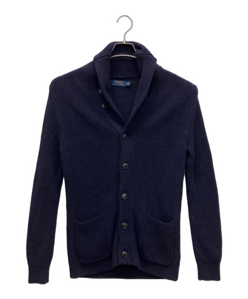 POLO RALPH LAUREN（ポロ・ラルフローレン）POLO RALPH LAUREN (ポロ・ラルフローレン) 厚手カーディガン パープル サイズ:XSの古着・服飾アイテム