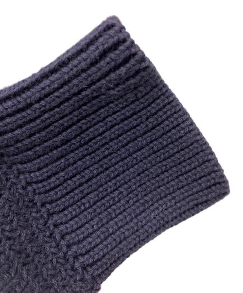 POLO RALPH LAUREN（ポロ・ラルフローレン）POLO RALPH LAUREN (ポロ・ラルフローレン) 厚手カーディガン パープル サイズ:XSの古着・服飾アイテム