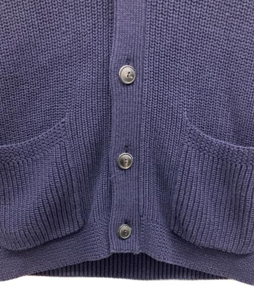 POLO RALPH LAUREN（ポロ・ラルフローレン）POLO RALPH LAUREN (ポロ・ラルフローレン) 厚手カーディガン パープル サイズ:XSの古着・服飾アイテム