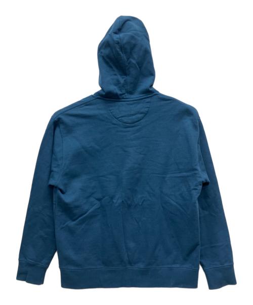 Saturdays NYC（サタデーズ ニューヨーク）Saturdays NYC (サタデーズ ニューヨーク) FRAGMENT DESIGN (フラグメントデザイン) パーカー ブルー サイズ:Lの古着・服飾アイテム