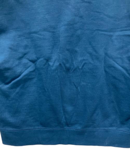 Saturdays NYC（サタデーズ ニューヨーク）Saturdays NYC (サタデーズ ニューヨーク) FRAGMENT DESIGN (フラグメントデザイン) パーカー ブルー サイズ:Lの古着・服飾アイテム