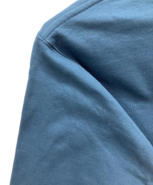 Saturdays NYC（サタデーズ ニューヨーク）Saturdays NYC (サタデーズ ニューヨーク) FRAGMENT DESIGN (フラグメントデザイン) パーカー ブルー サイズ:Lの古着・服飾アイテム