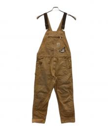 CarHartt（カーハート）の古着「ダブルニーオーバーオール」｜ベージュ