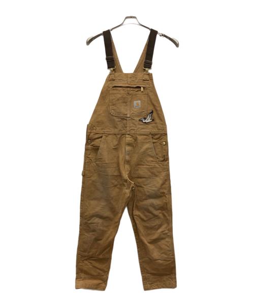 CarHartt（カーハート）CarHartt (カーハート) ダブルニーオーバーオール ベージュ サイズ:不明の古着・服飾アイテム