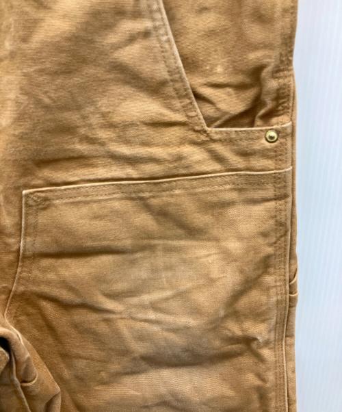 CarHartt（カーハート）CarHartt (カーハート) ダブルニーオーバーオール ベージュ サイズ:不明の古着・服飾アイテム