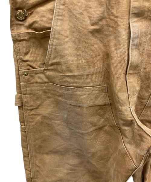 CarHartt（カーハート）CarHartt (カーハート) ダブルニーオーバーオール ベージュ サイズ:不明の古着・服飾アイテム