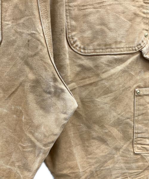 CarHartt（カーハート）CarHartt (カーハート) ダブルニーオーバーオール ベージュ サイズ:不明の古着・服飾アイテム