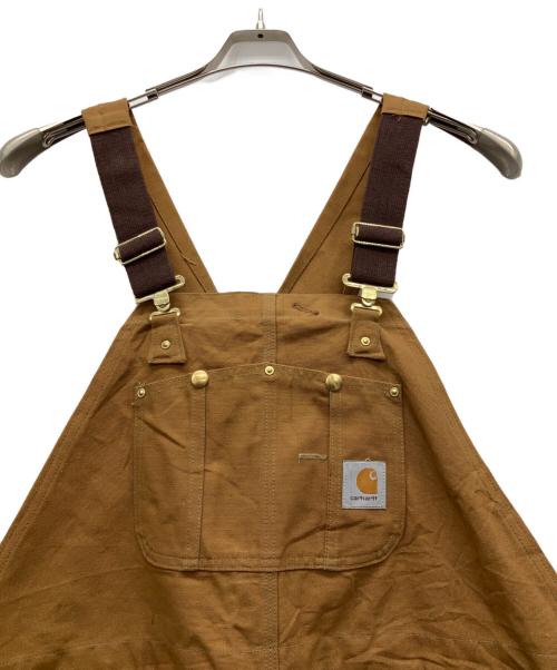 CarHartt（カーハート）CarHartt (カーハート) ダブルニーオーバーオール ベージュ サイズ:FREEの古着・服飾アイテム