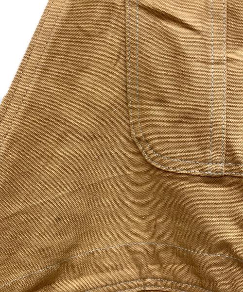 CarHartt（カーハート）CarHartt (カーハート) ダブルニーオーバーオール ベージュ サイズ:FREEの古着・服飾アイテム