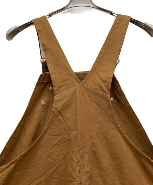 CarHartt（カーハート）CarHartt (カーハート) ダブルニーオーバーオール ベージュ サイズ:FREEの古着・服飾アイテム