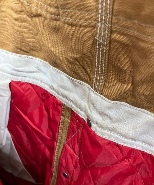 CarHartt（カーハート）CarHartt (カーハート) ダブルニーオーバーオール ベージュ サイズ:FREEの古着・服飾アイテム