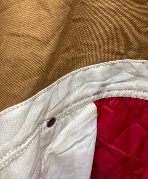 CarHartt（カーハート）CarHartt (カーハート) ダブルニーオーバーオール ベージュ サイズ:FREEの古着・服飾アイテム