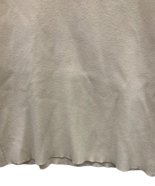 P.J.redoute（ピエール・ジョセフ・ルドゥーテ）P.J.redoute (ピエール・ジョセフ・ルドゥーテ) CELFORD (セルフォード) エンブロイダリ―襟付ニット イエロー サイズ:36の古着・服飾アイテム