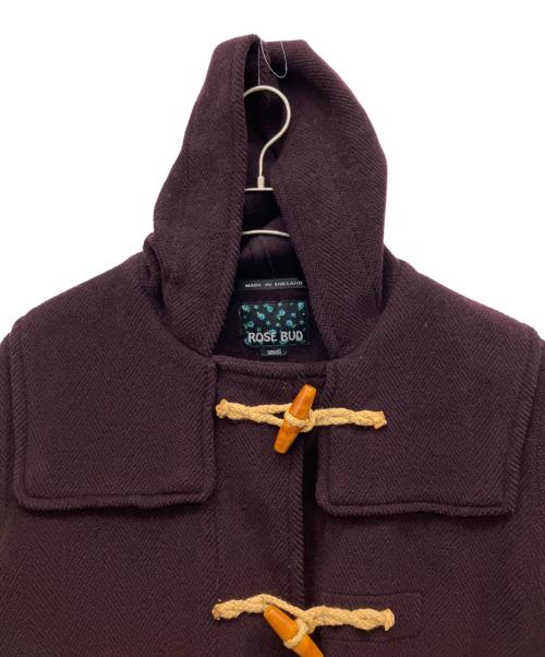 ROSE BUD（ローズバッド）ROSE BUD (ローズバッド) ロングダッフルコート パープル サイズ:Sの古着・服飾アイテム