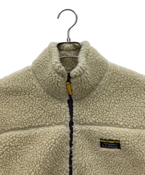 L.L.Bean（エルエルビーン）L.L.Bean (エルエルビーン) ボアジャケット アイボリー サイズ:Sの古着・服飾アイテム