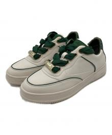 HARRY POTTER×+DIANA（ハリーポッター×プラスダイアナ）の古着「ローカットスニーカー」｜ホワイト×グリーン