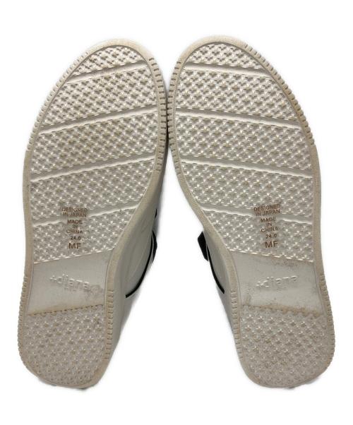 HARRY POTTER（ハリーポッター）HARRY POTTER (ハリーポッター) +DIANA (プラスダイアナ) ローカットスニーカー ホワイト×グリーン サイズ:24㎝の古着・服飾アイテム