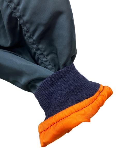 ALPHA（アルファ）ALPHA (アルファ) USA製MA-1ジャケット ブルー サイズ:Sの古着・服飾アイテム