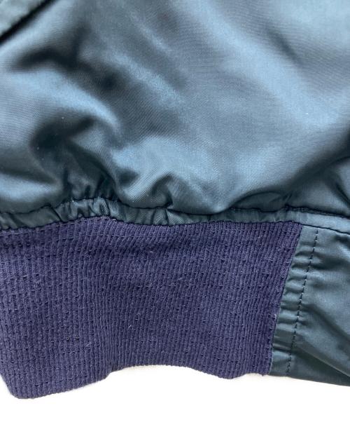 ALPHA（アルファ）ALPHA (アルファ) USA製MA-1ジャケット ブルー サイズ:Sの古着・服飾アイテム