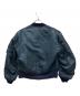 ALPHA (アルファ) USA製MA-1ジャケット ブルー サイズ:S：10000円