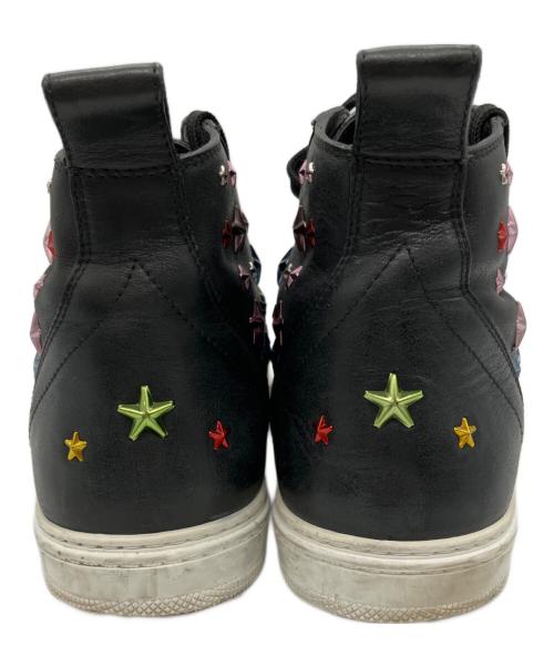JIMMY CHOO（ジミーチュウ）JIMMY CHOO (ジミーチュウ) 10周年記念ハイカットスニーカー ブラック サイズ:43の古着・服飾アイテム
