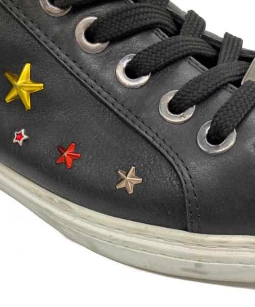 JIMMY CHOO（ジミーチュウ）JIMMY CHOO (ジミーチュウ) 10周年記念ハイカットスニーカー ブラック サイズ:43の古着・服飾アイテム