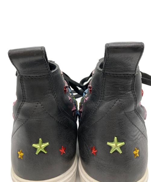 JIMMY CHOO（ジミーチュウ）JIMMY CHOO (ジミーチュウ) 10周年記念ハイカットスニーカー ブラック サイズ:43の古着・服飾アイテム