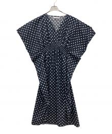 MARIHA（マリハ）の古着「半袖ワンピース」｜ネイビー