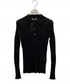 MADISON BLUEマディソンブルー）の古着「薄手ニット」｜ブラック